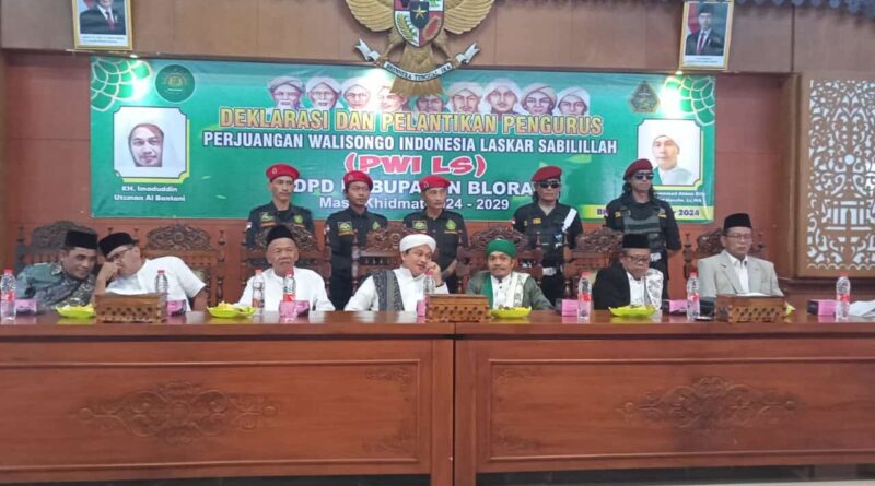 Pelantikan PWI LS Blora di Ruang Paripurna DPRD Blora