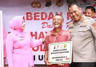 Tempat Tinggal Sucipto Sumberejo Dapat Bedah Rumah Dari Polres